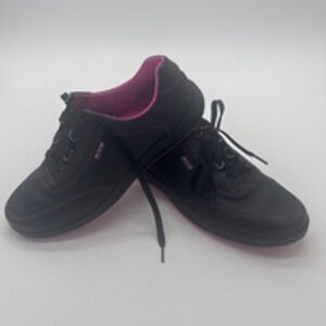 SAS Black and Pink Women's Sneakers